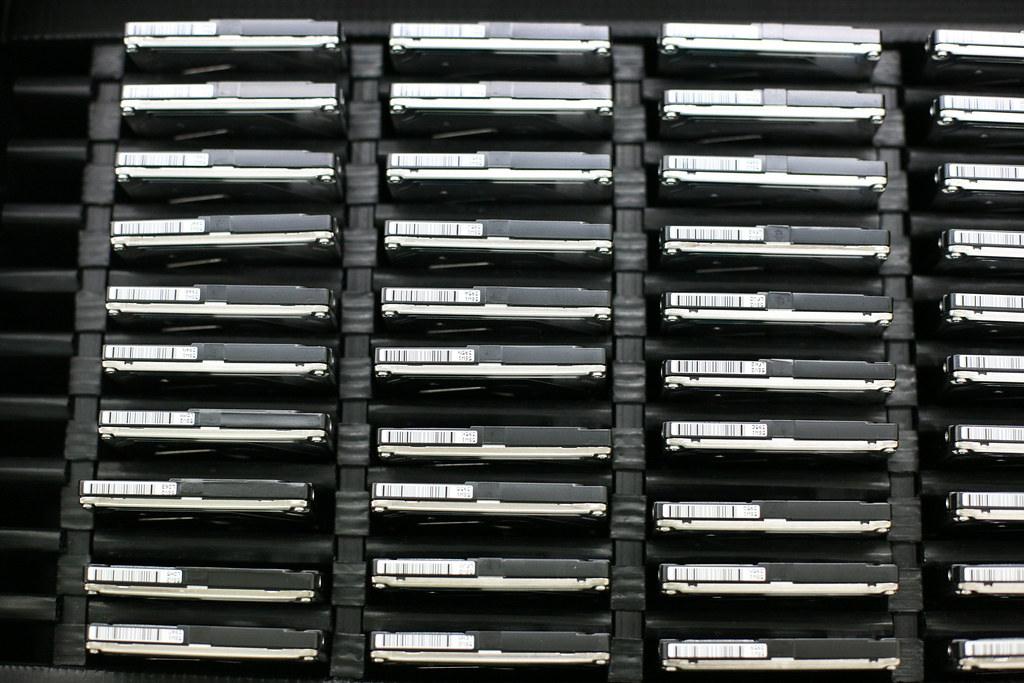 Storage drives used for data backups