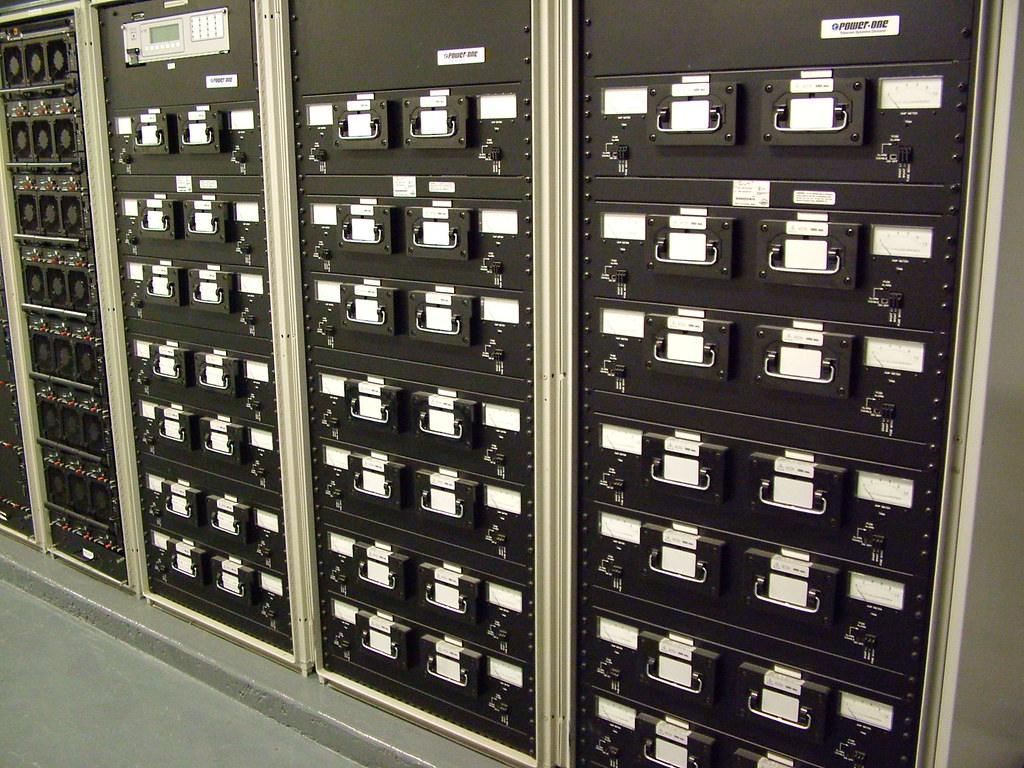 Server racks representing disaster recovery infrastructure